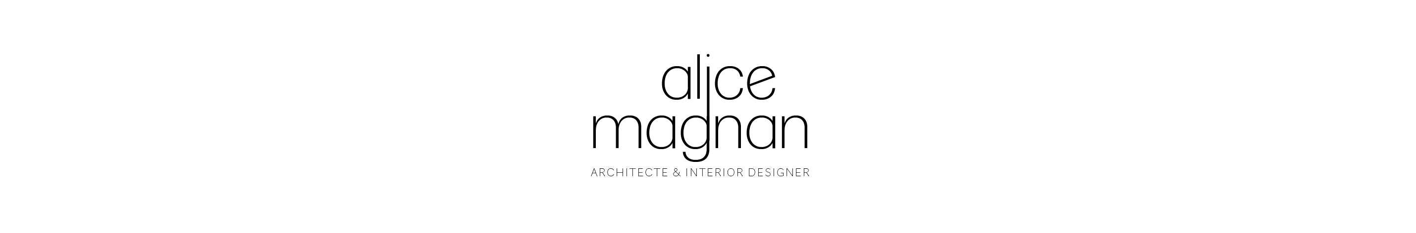 Alice Magnan architecte & interior designer